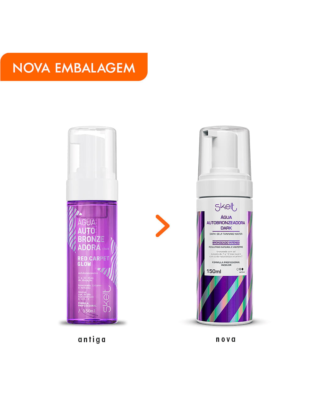 Skelt Água Autobronzeadora Dark - Autobronzeador - Imagem 2