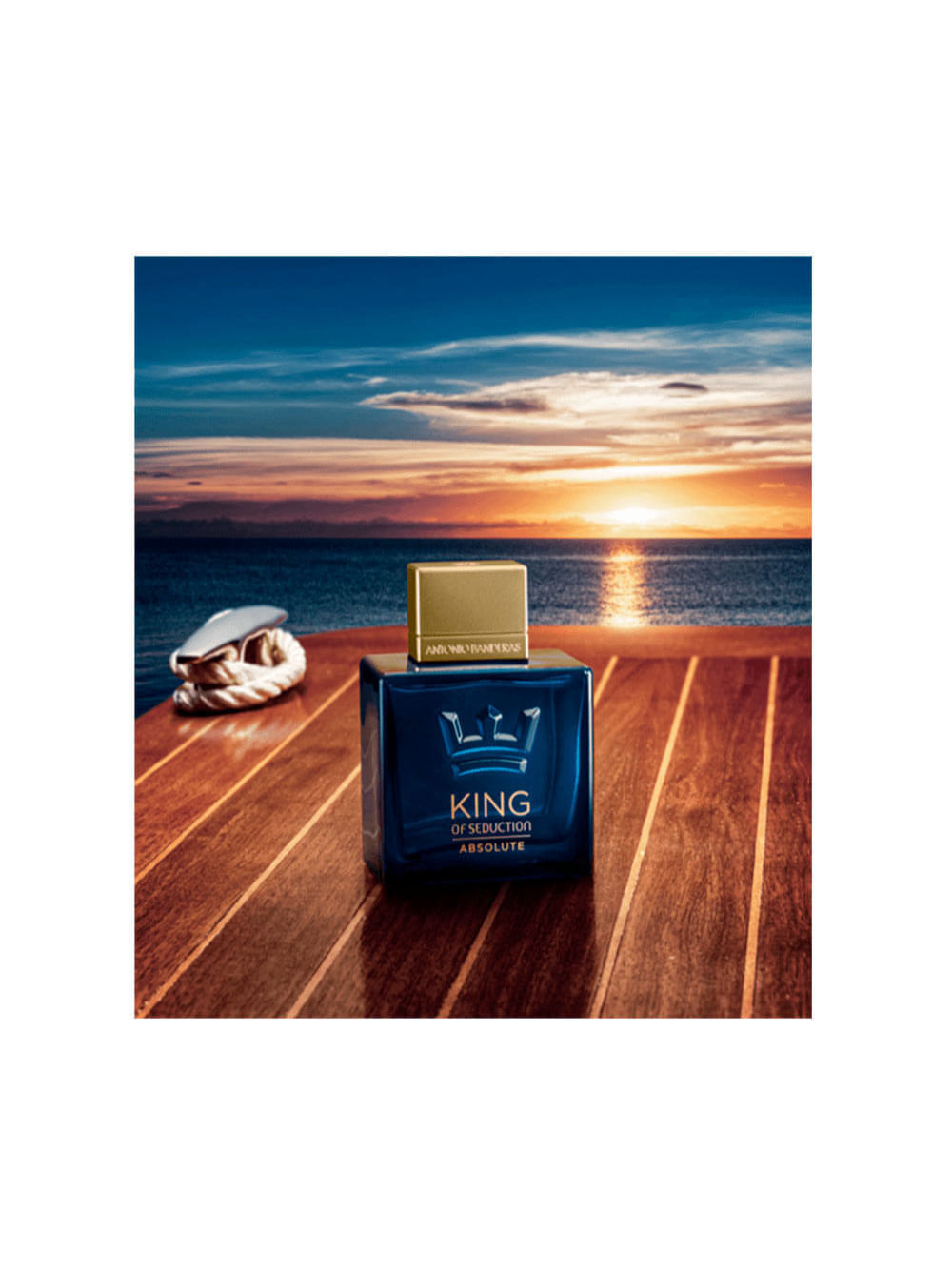 Antonio Banderas King of Seduction Absolute Eau de Toilette - Perfume Masculino 100ml - Imagem 3