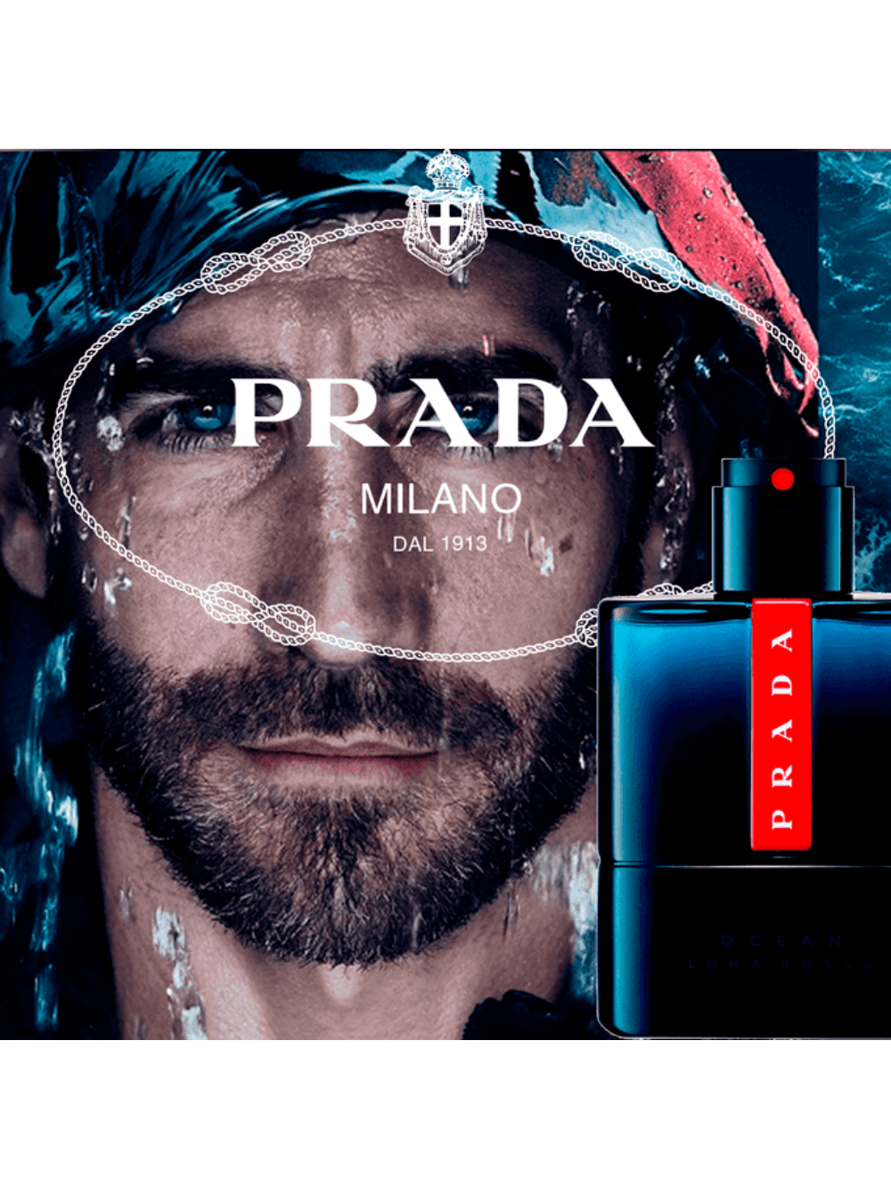 Prada Luna Rossa Ocean Eau de Toilette - Perfume Masculino - Imagem 2