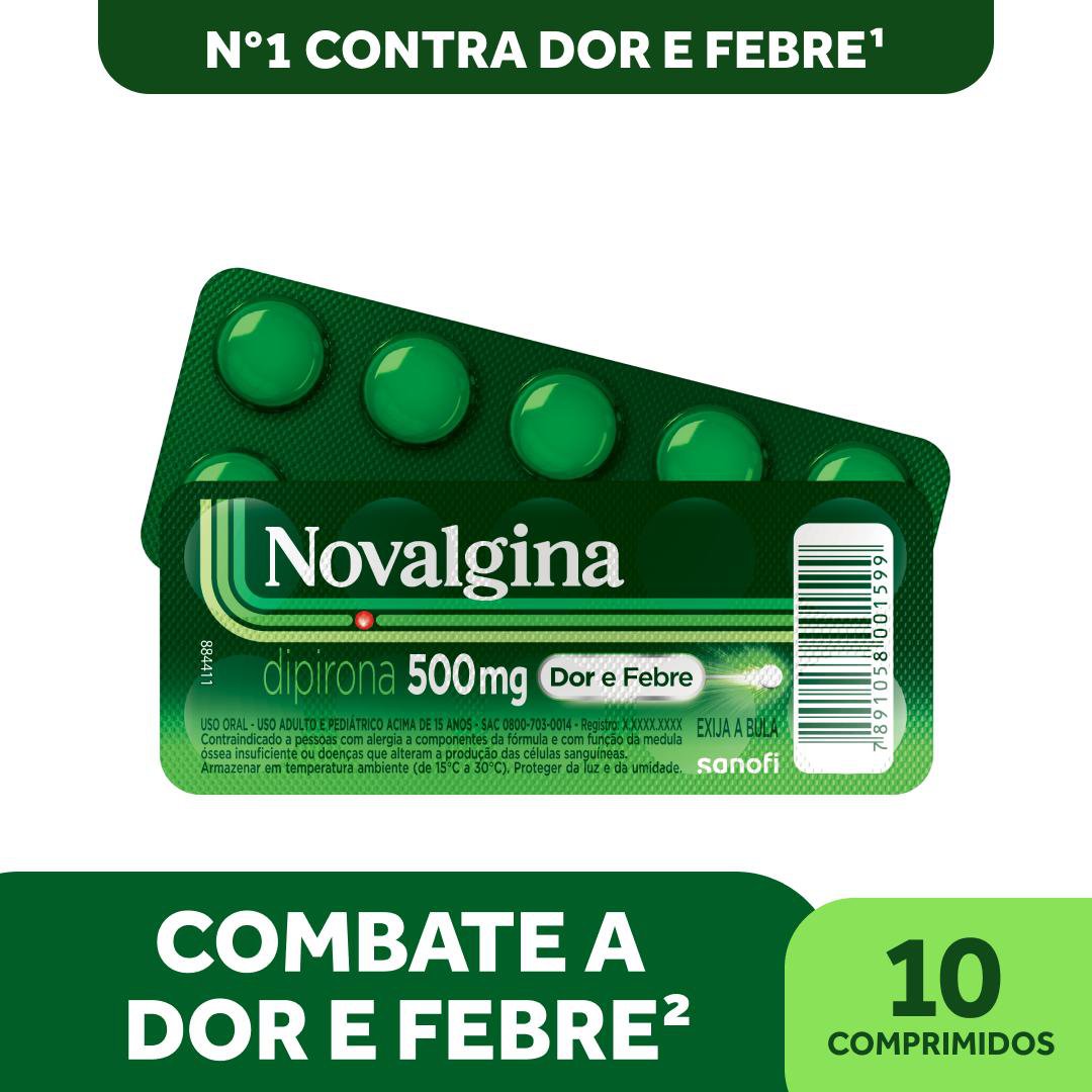 Novalgina 500Mg 10Cpr