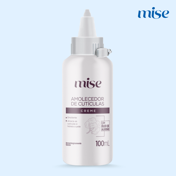 Creme Amolecedor para Cutículas Mise Óleo de Algodão - 100ml