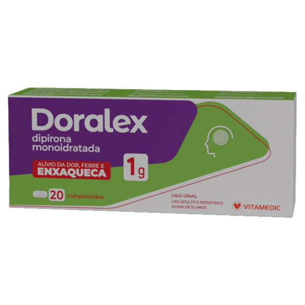 Doralex 1g 20 Comprimidos - Vitamedic