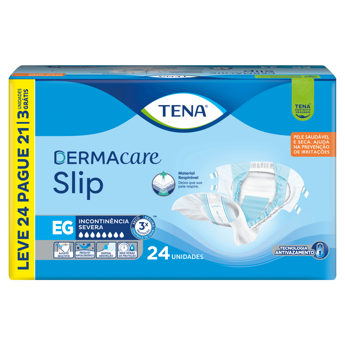 FRA GER TENA DERMA SLIP EG 24UN