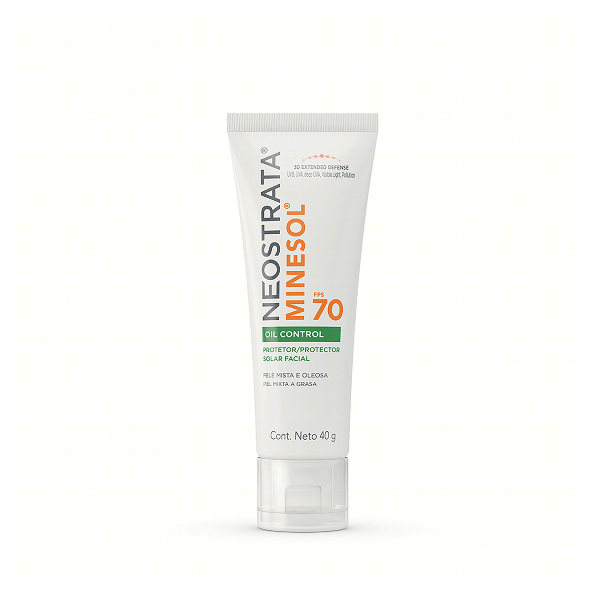 Protetor Solar Facial FPS 70 Neostrata Minesol Oil Control Bisnaga 40g