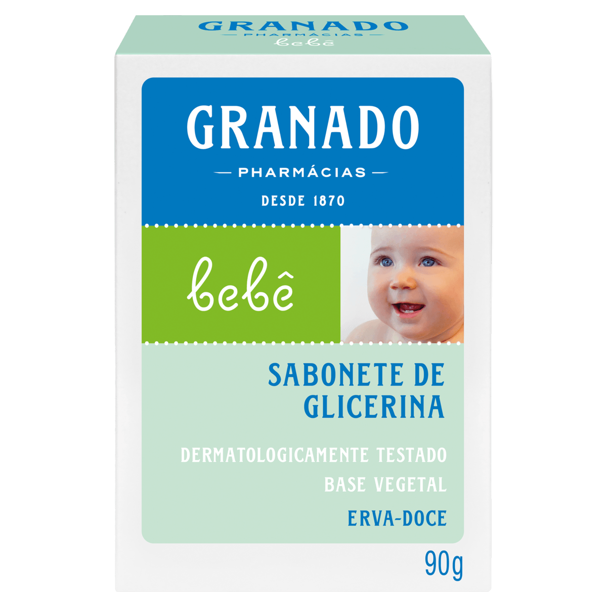Sabonete Granado Bebê Glicerina Erva Doce 90G - Granado
