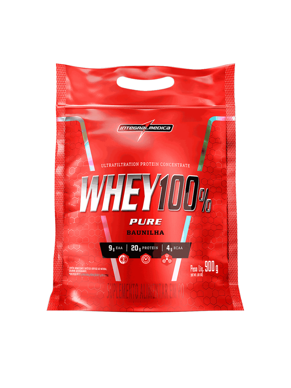 WHEY 100% PURE Baunilha - Pouch - 900g
