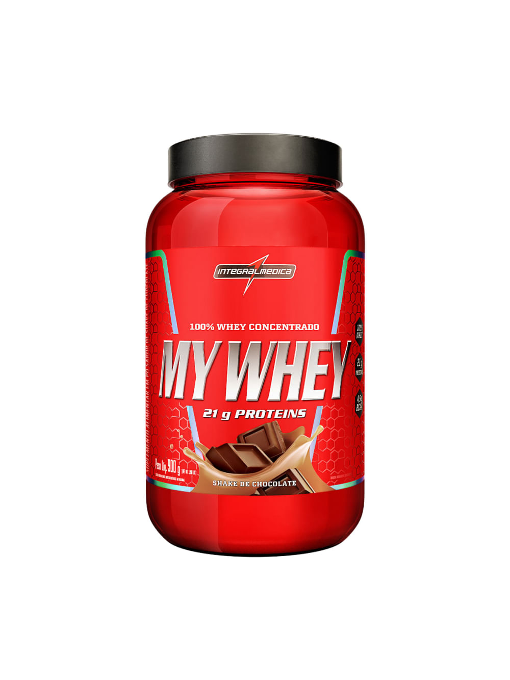 MY WHEY – High quality protein powder 900g Shake de Chocolate