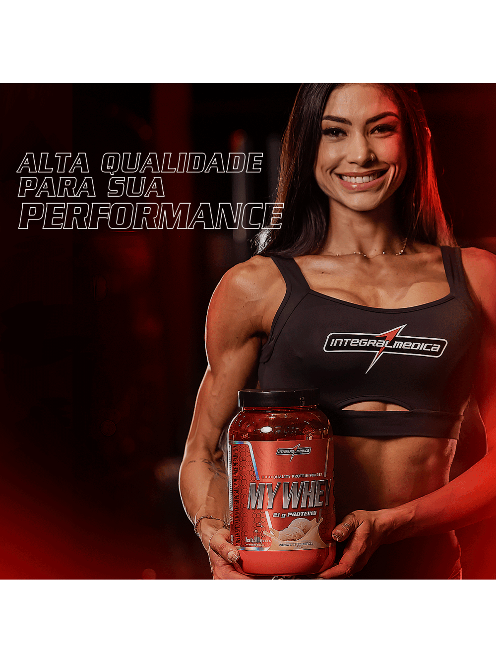 MY WHEY – High quality protein powder 900g Shake de Baunilha - Imagem 3