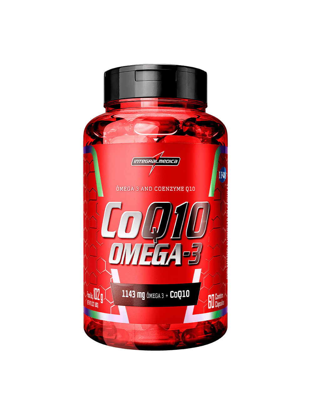 COQ10 Ômega 3 60 Cápsulas
