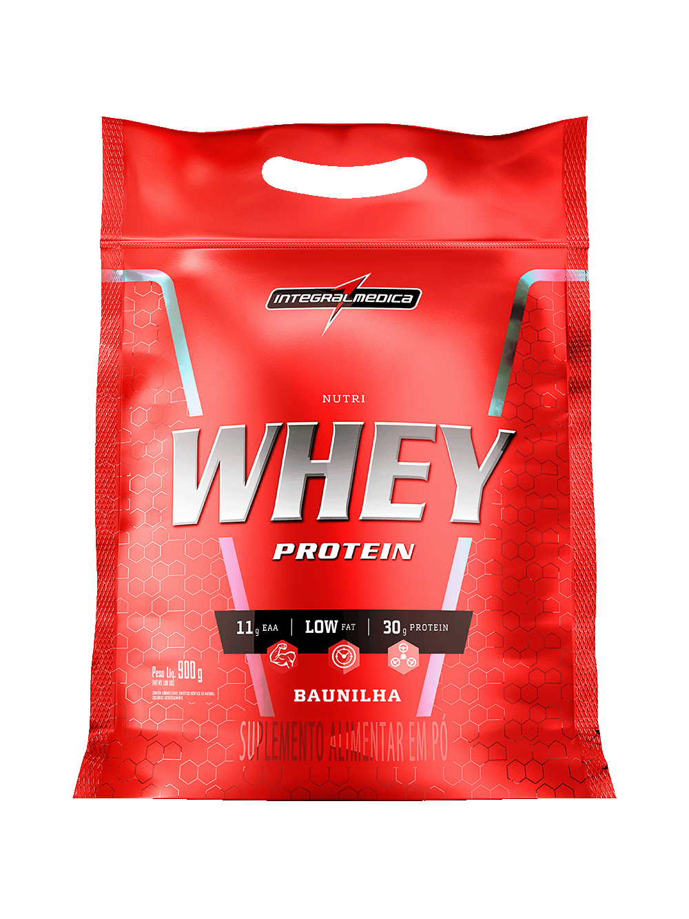 Nutri Whey Protein Pouch 900g Baunilha