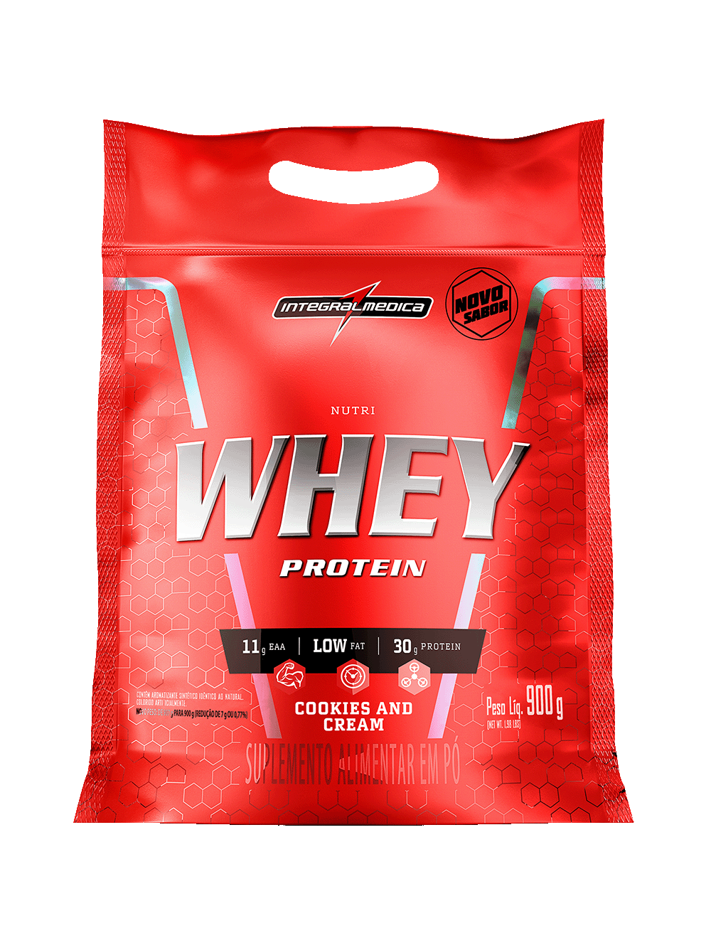 Nutri Whey Protein Pouch 900g Cookies