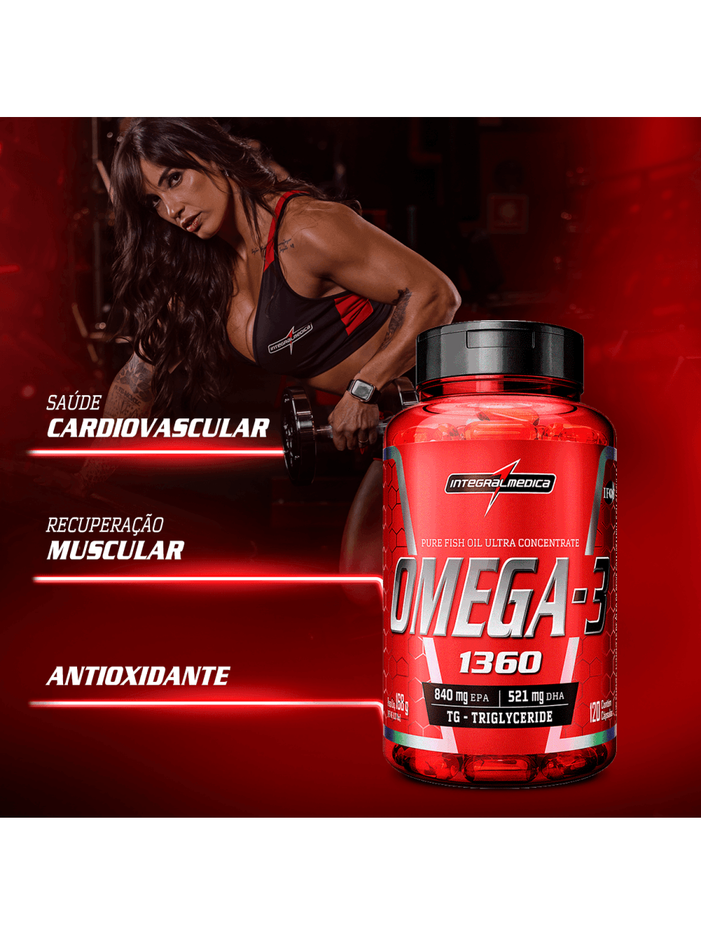Ômega 3 120 Caps - Imagem 3