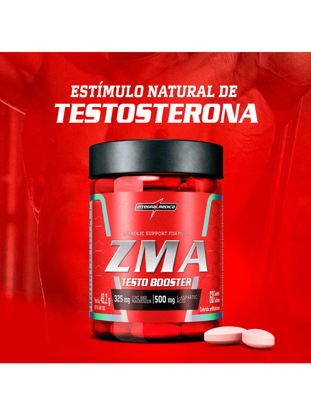 ZMA Testo Booster 60 Cápsulas - Imagem 5