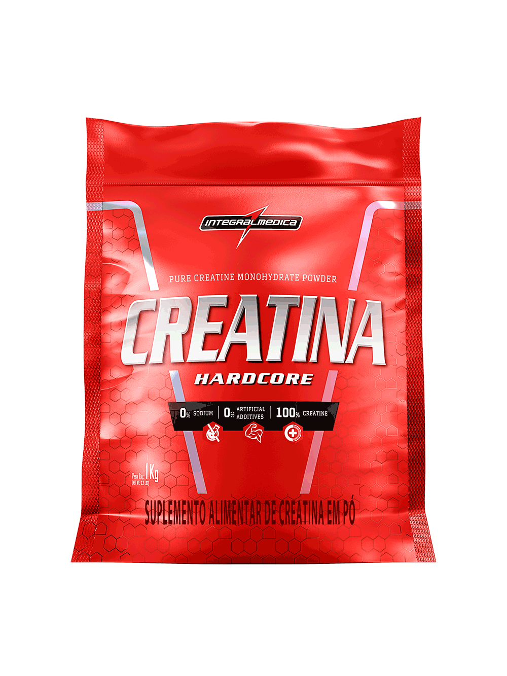 Creatina 100% Pura Pouch 1kg