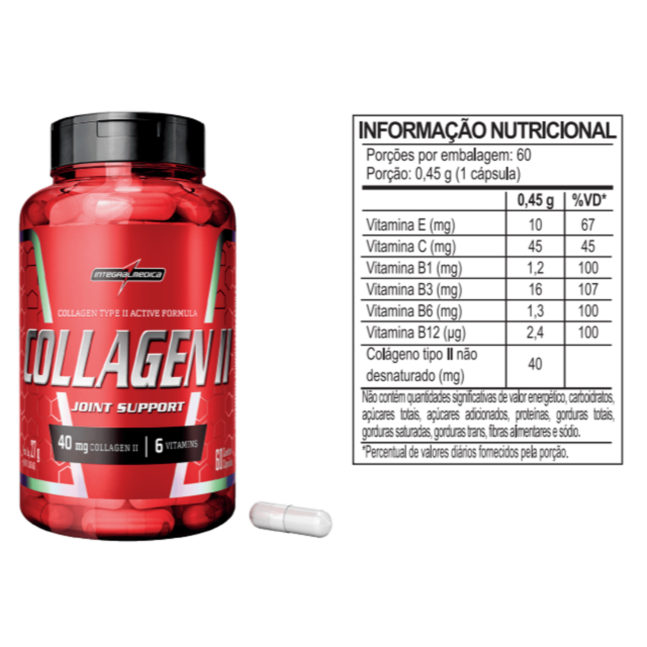 Collagen II 60 Cápsulas - Imagem 3