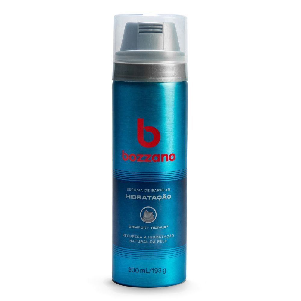 Espuma de Barbear Bozzano Hidratação - 200ml