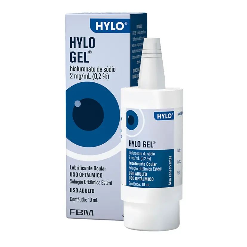 Hylo Gel Lubrificante Ocular 2Mg - 10Ml