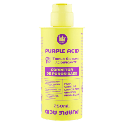 Acidificante Capilar Lola Purple Acid Corretor de Porosidade 250ml