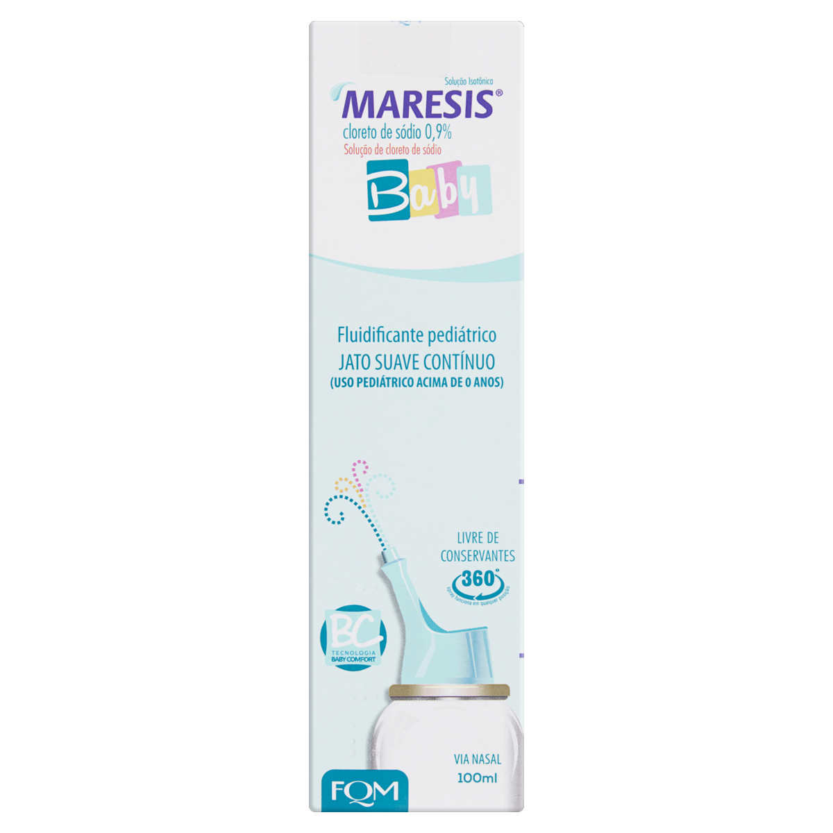 Maresis Baby Cloreto De Sódio 100Ml Spray - Farmoquimica