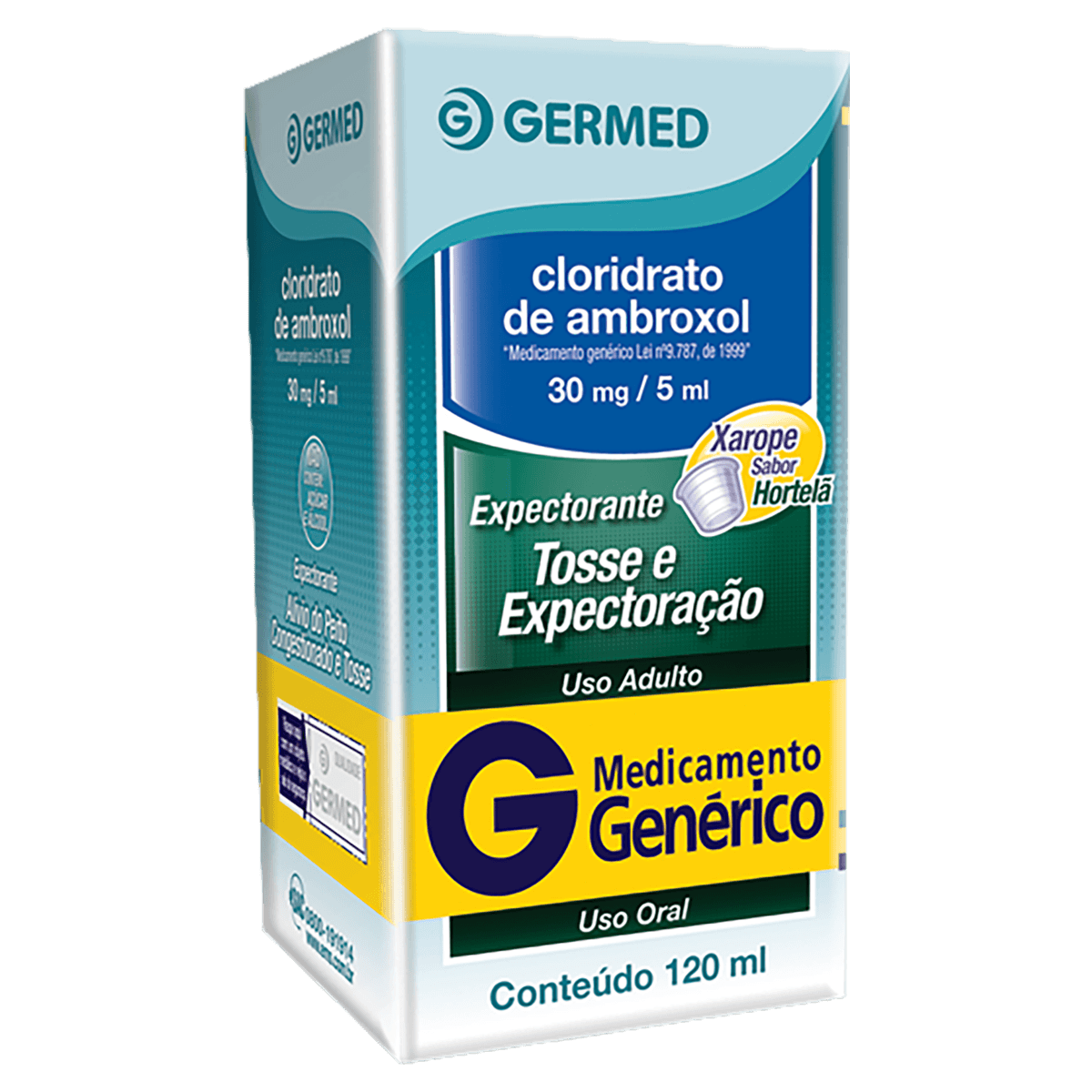 Cloridrato De Ambroxol 6Mg/Ml Xarope Adulto 120Ml - Germed