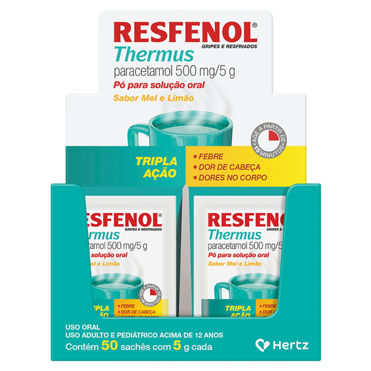 Antigripal Resfenol Thermus 5G - Resfenol