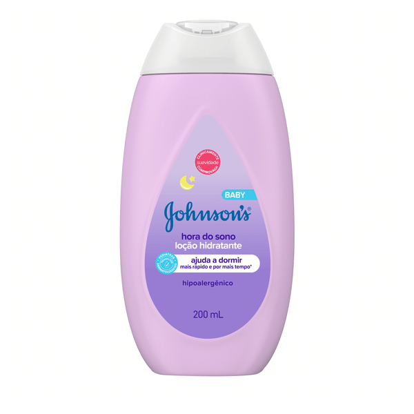 Loção Hidratante Infantil Johnson's Baby Hora do Sono 200ml Johnson's
