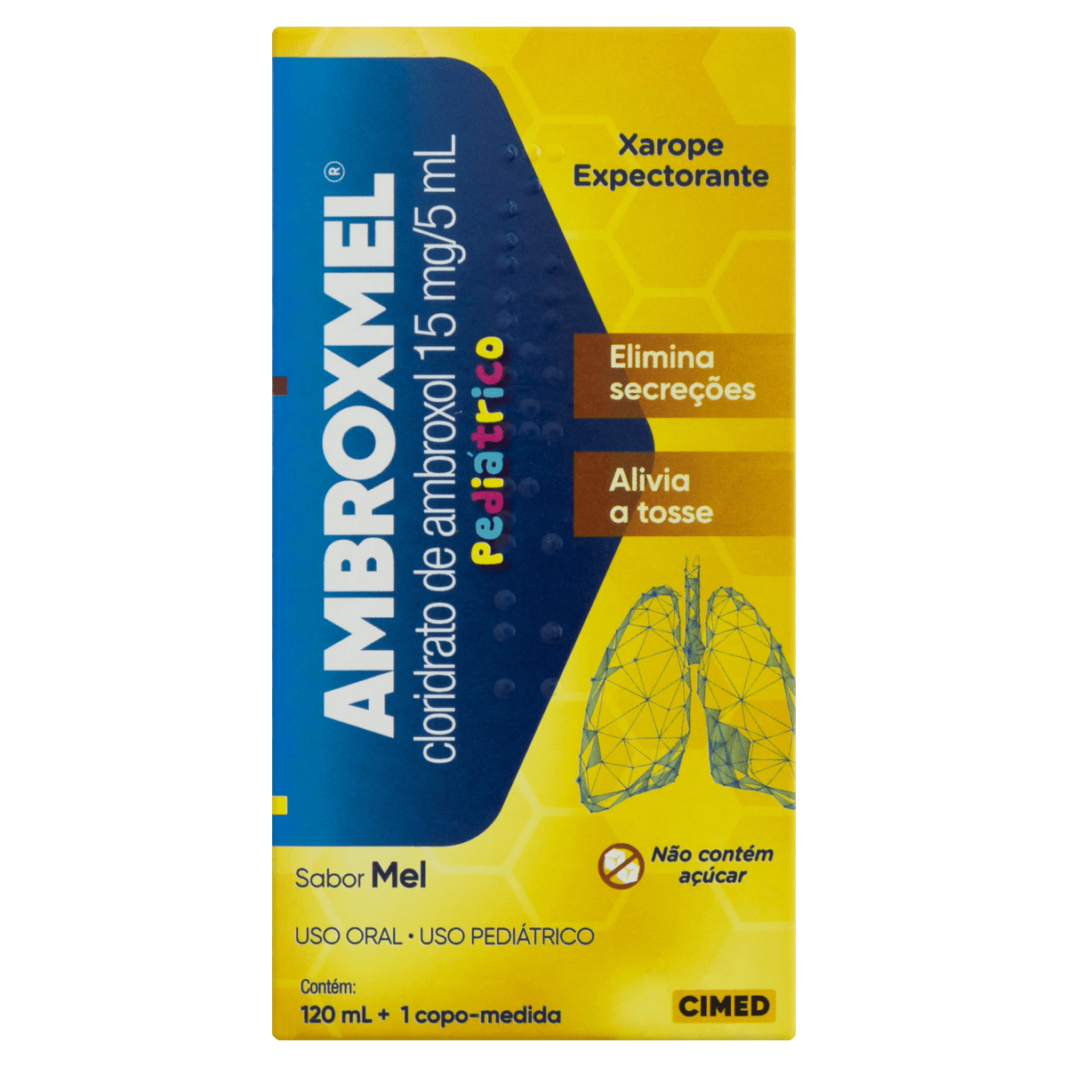 Ambroxmel Pediátrico Xarope 120Ml