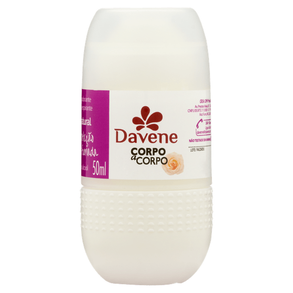 Desodorante Corpo/Corpo Rollon Esfoliacao Natural 50Ml - Davene