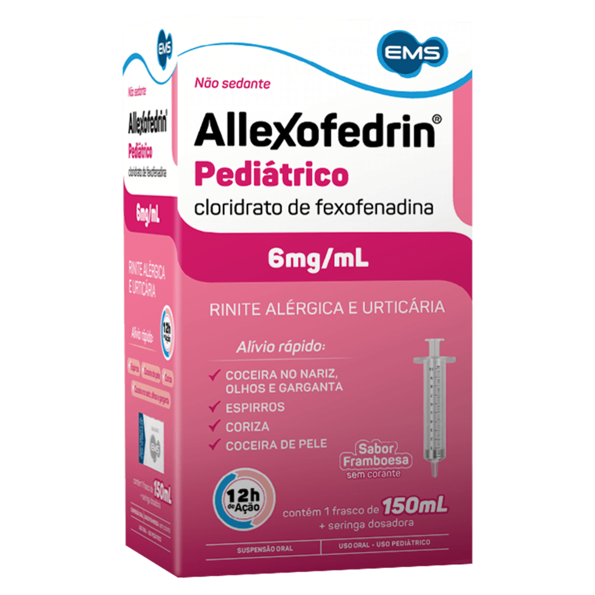 Allexofedrin Pediátrico 6Mg/Ml Suspensão Oral 150Ml
