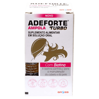 Adeforte Turbo 3ml 2 Ampolas - Gross