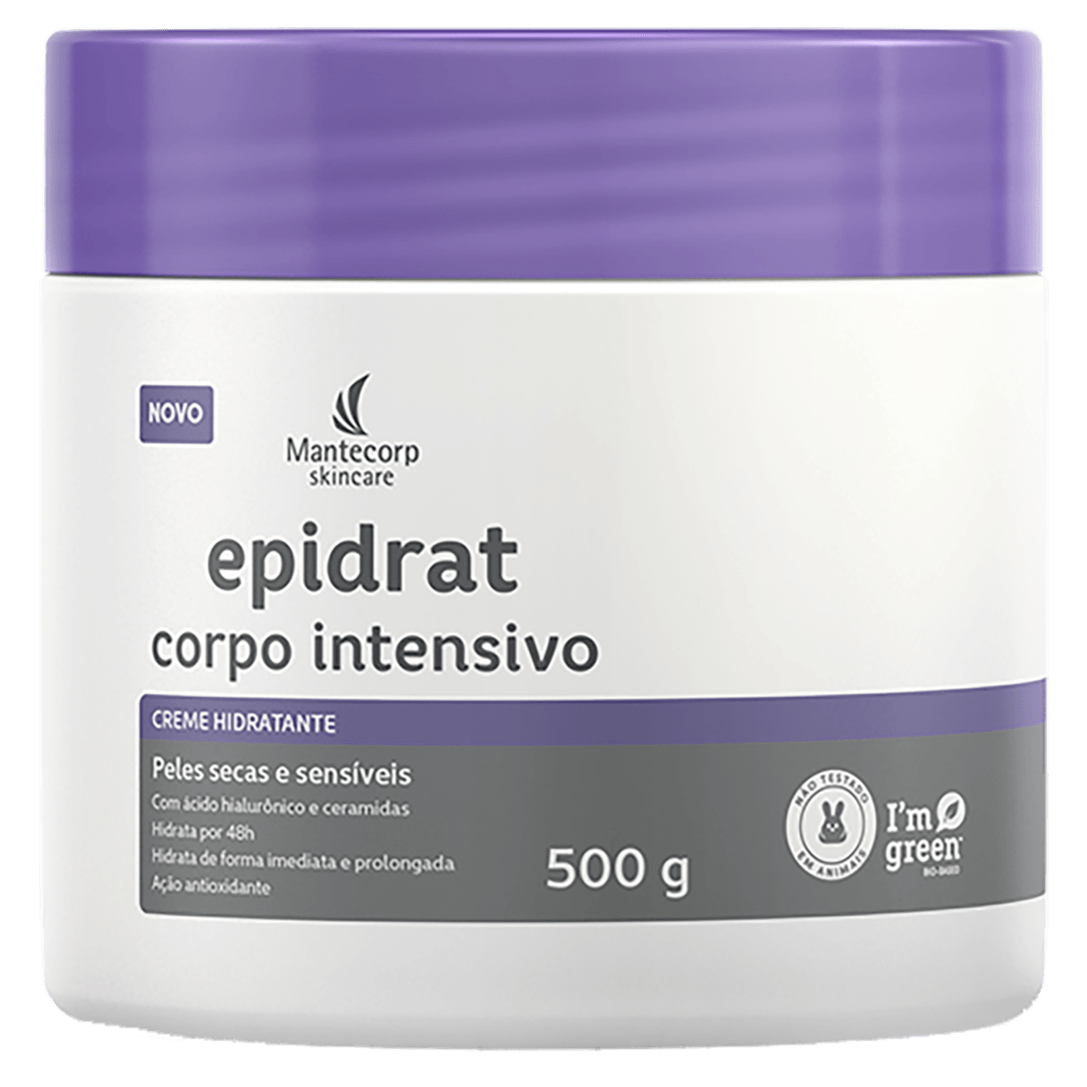Hidratante Corporal Epidrat Intensivo Mantecorp 500g Creme