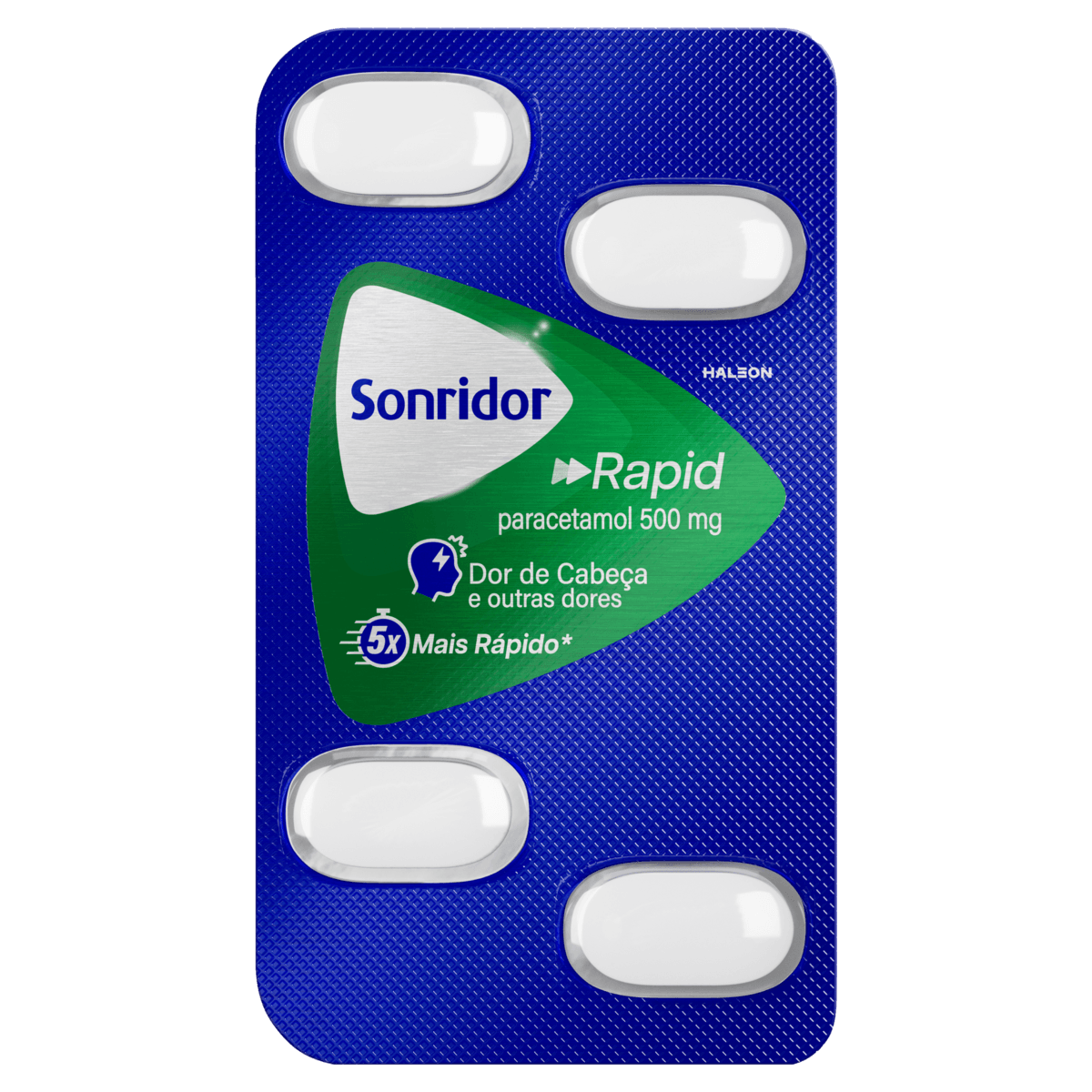 Sonridor Rapid + Forte 500mg - 4 Comprimidos