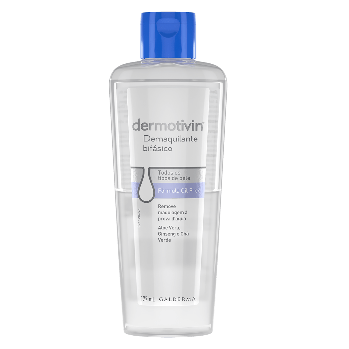 Demaquilante Dermotivin Bifásico Oil Free 177 ml Galderma