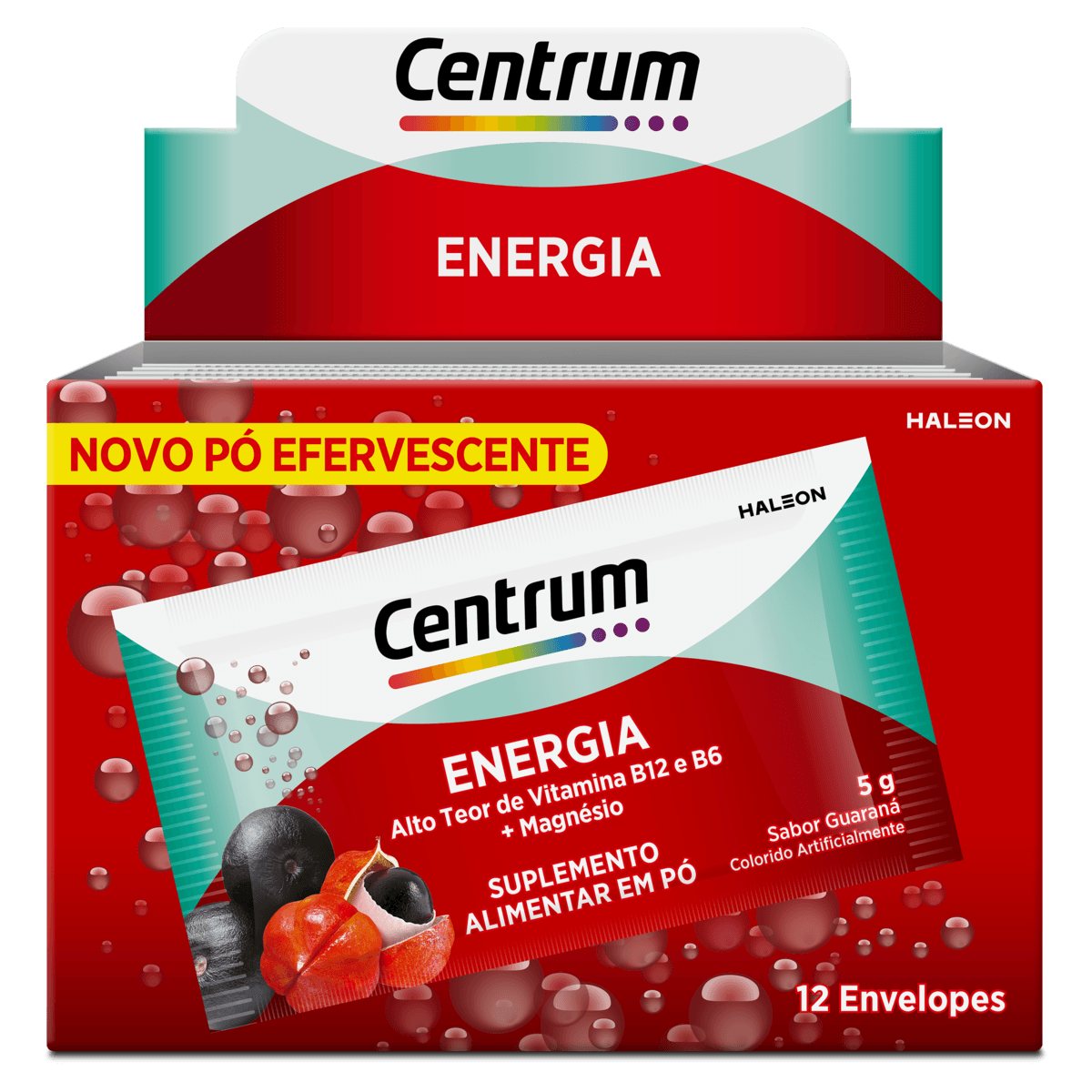 Suplemento Pó Guaraná Centrum Energia 5G - 1 Envelope preço