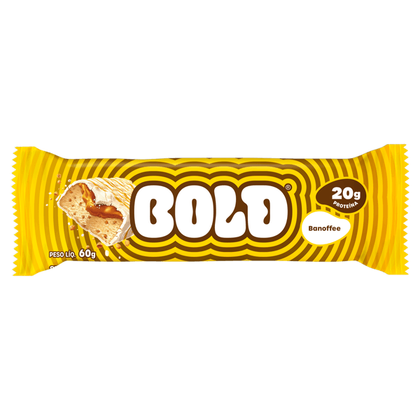 Barra De Proteína Bold Banoffee - 60g