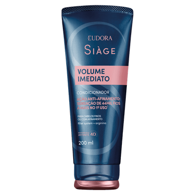 Condicionador Volume Imediato Eudora Siàge - 200ml