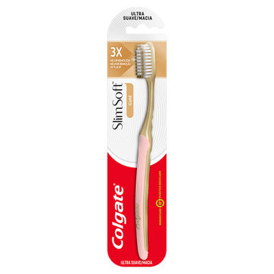 Escova de Dente Colgate Slim Soft Gold Ultramacia 1 Unidade