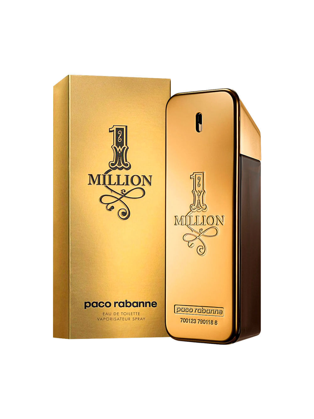 1 Million De Paco Rabanne Eau De Toilette Masculino 200 ml