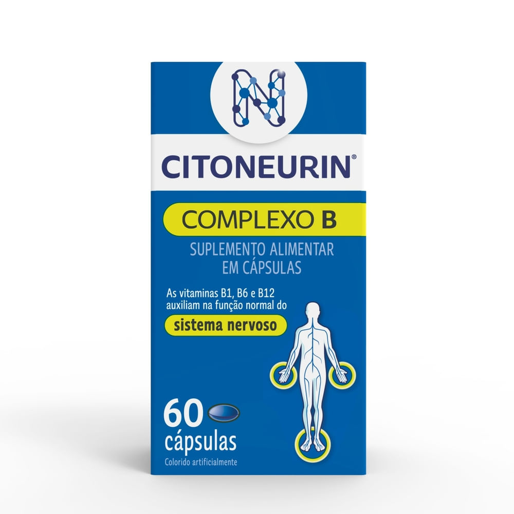 Citoneurin Complexo B - 60 Cápsulas