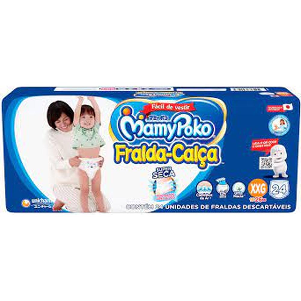 Fralda Calça Mamypoko Super Seca 24 Un XXG