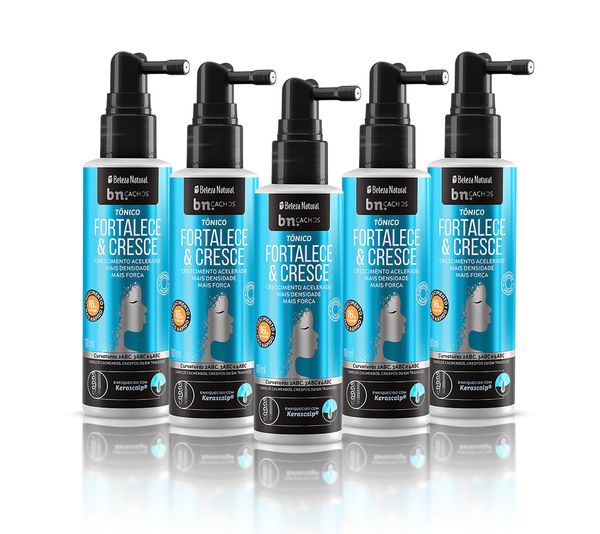 Kit Tônico Capilar Fortalece e Cresce 100ml (5 itens)