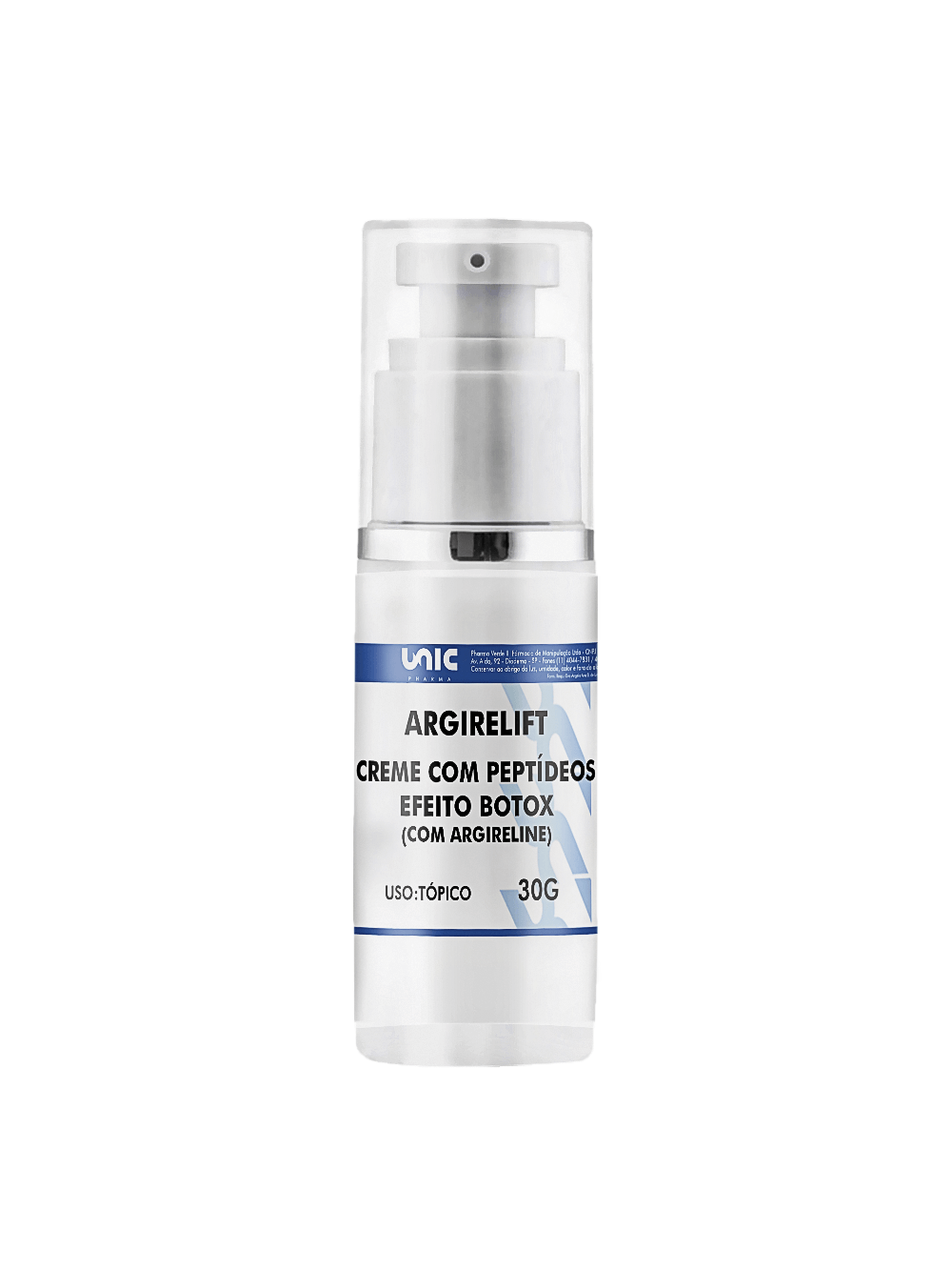 Creme Anti-Idade ArgireLift Peptídeos Efeito Botox 30g Unicpharma