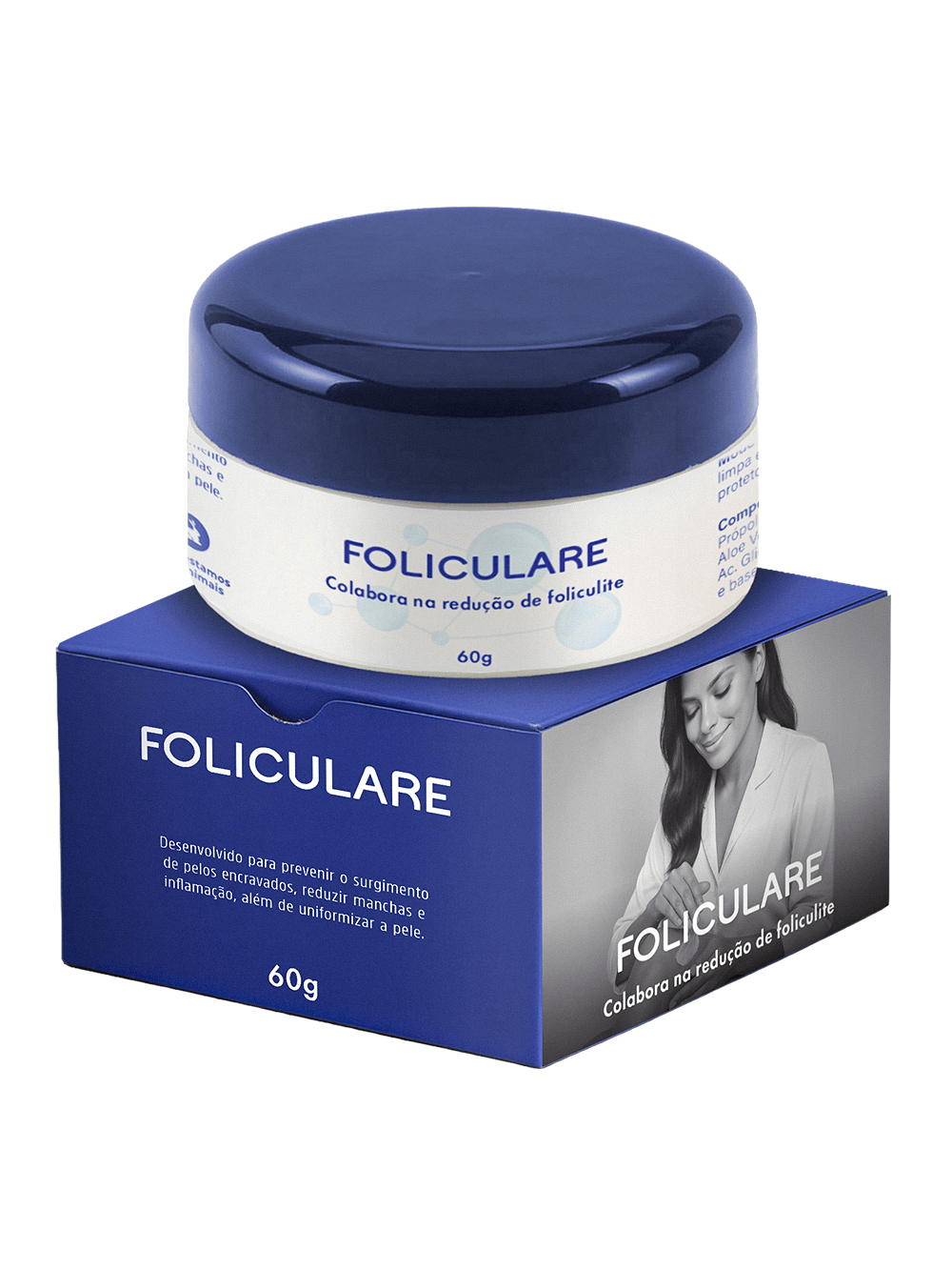 Creme Antifoliculite e Pelos Encravados Foliculare 60g Unicpharma