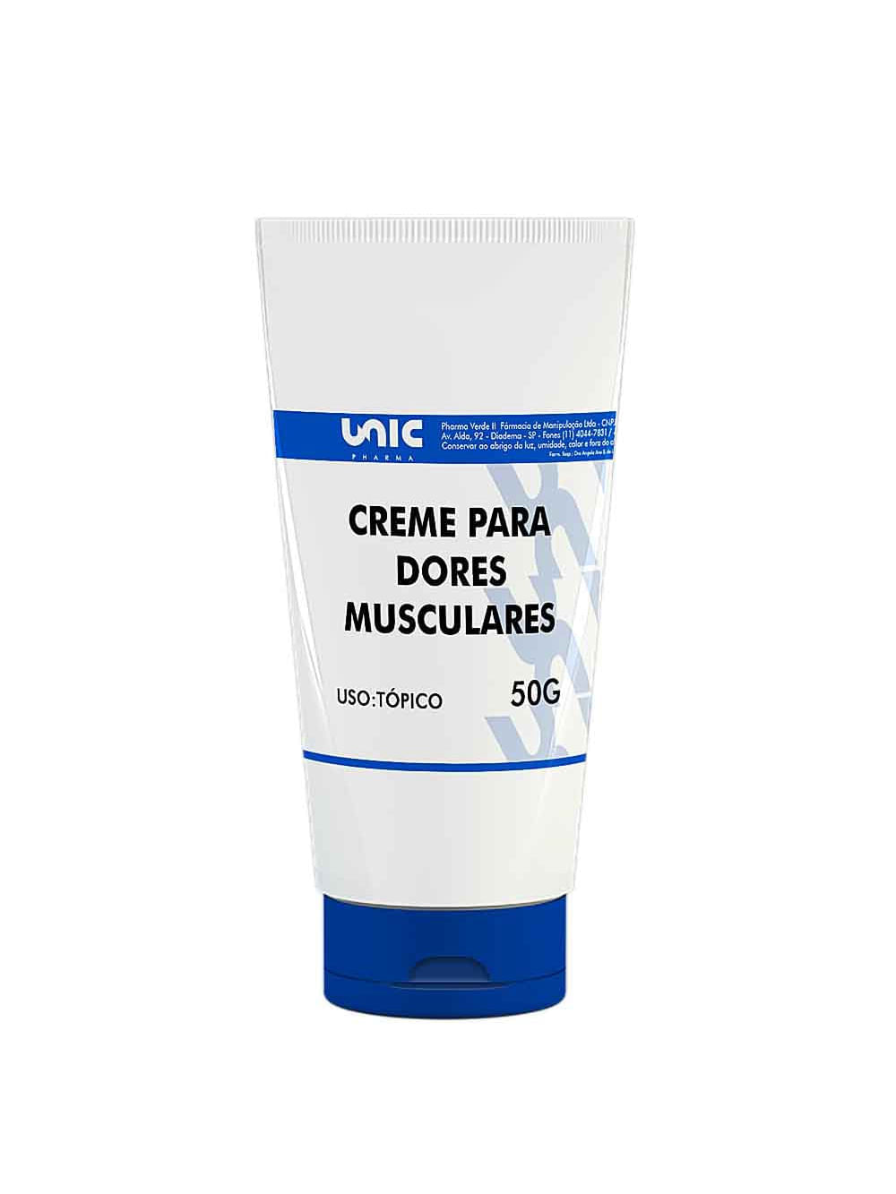 Creme Para Dores Musculares 50G - Unicpharma