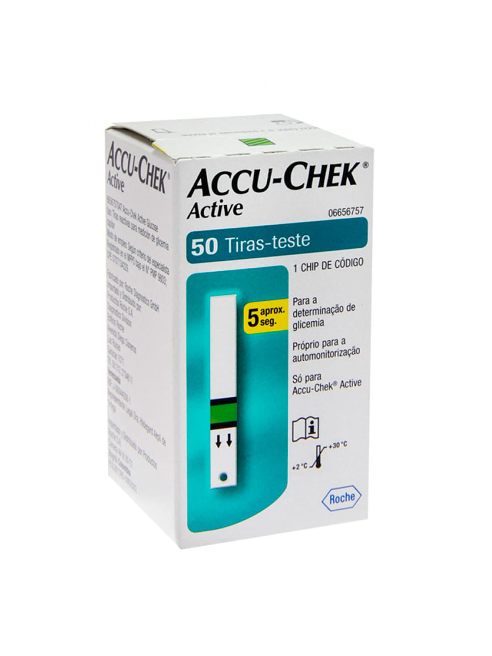 Tiras Reativas Accu-Chek C/50 Tiras..