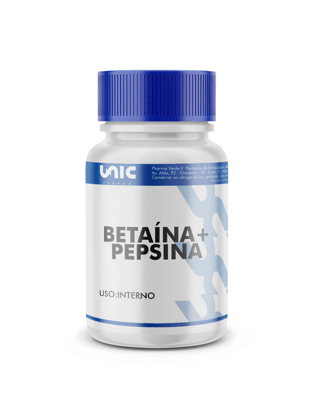 Betaína + Pepsina 60 Doses