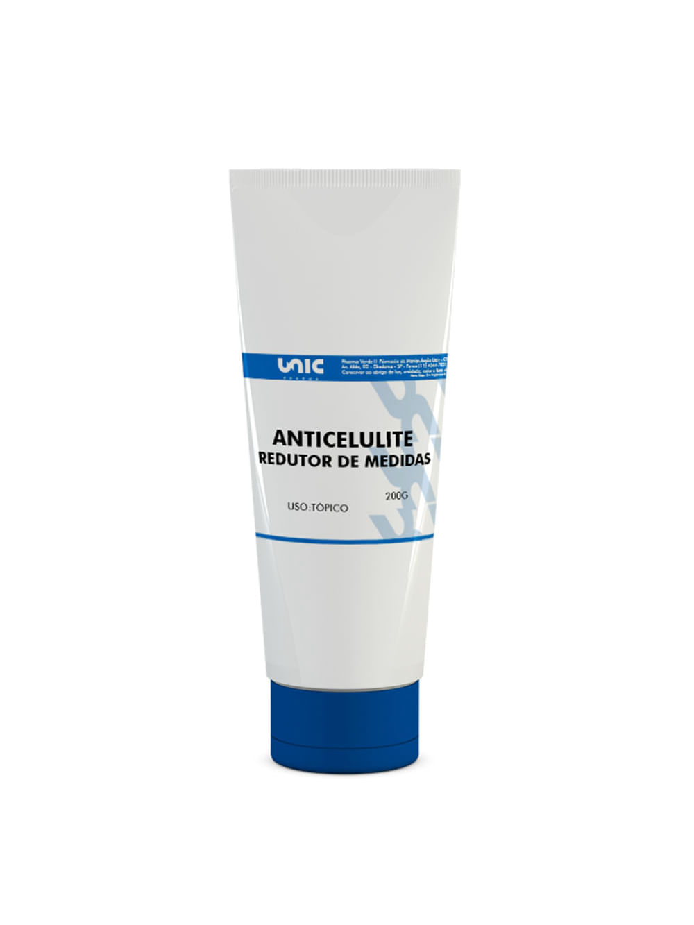 Creme Anticelulite Redutor de Medidas Corporal 200g Unicpharma