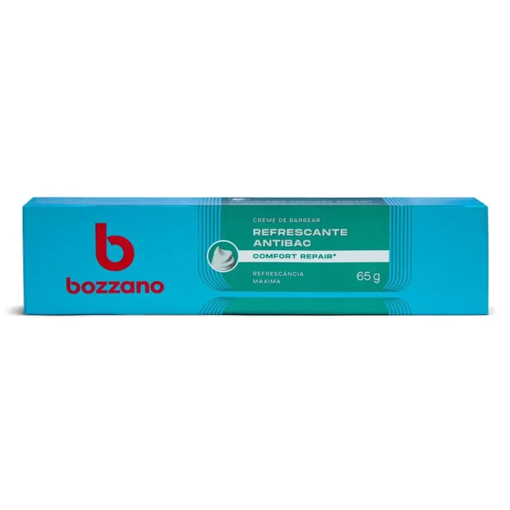 Creme de Barbear Bozzano Refrescante - 65g