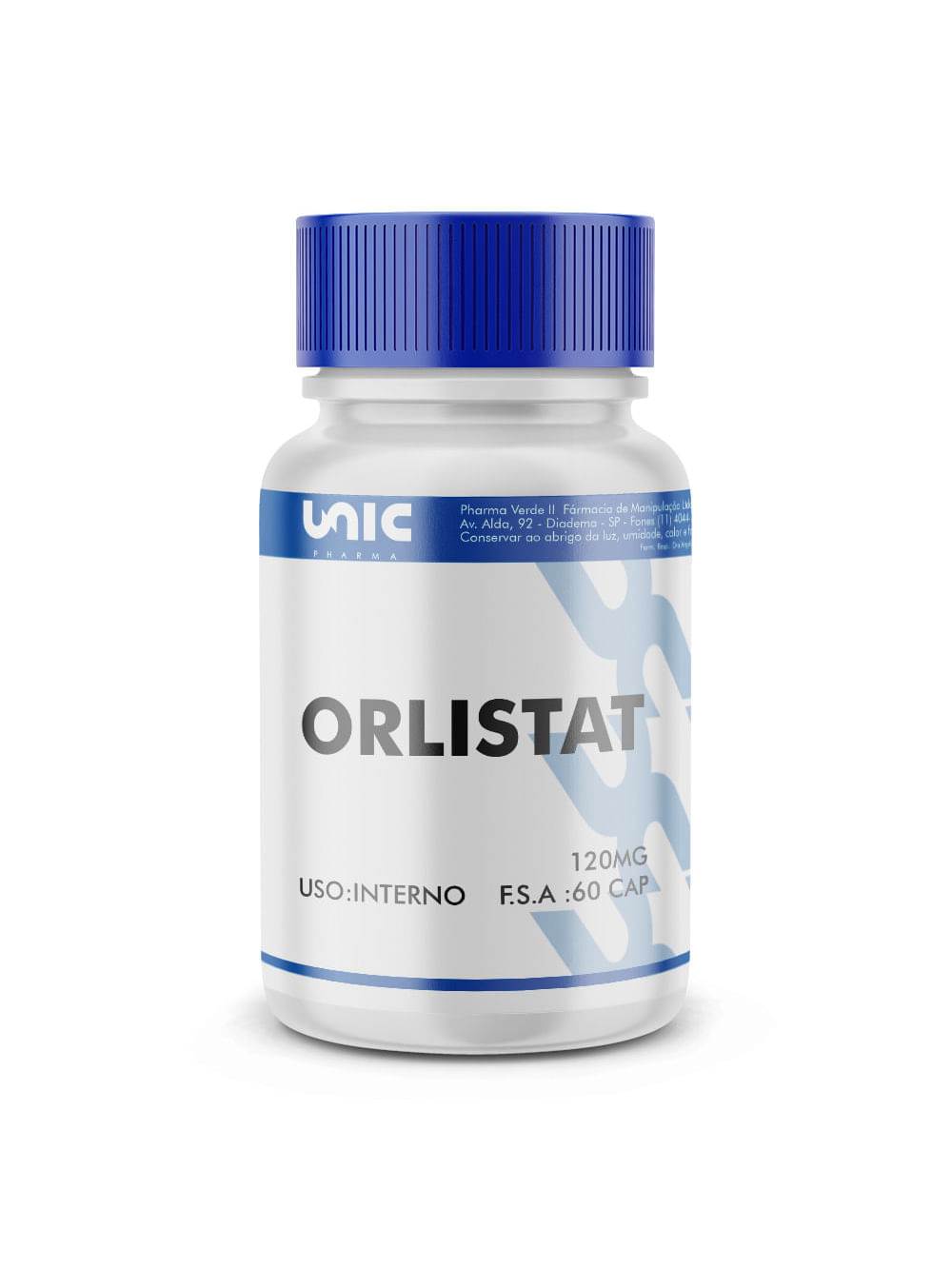 Orlistate 120Mg 60 Cápsulas - Unicpharma