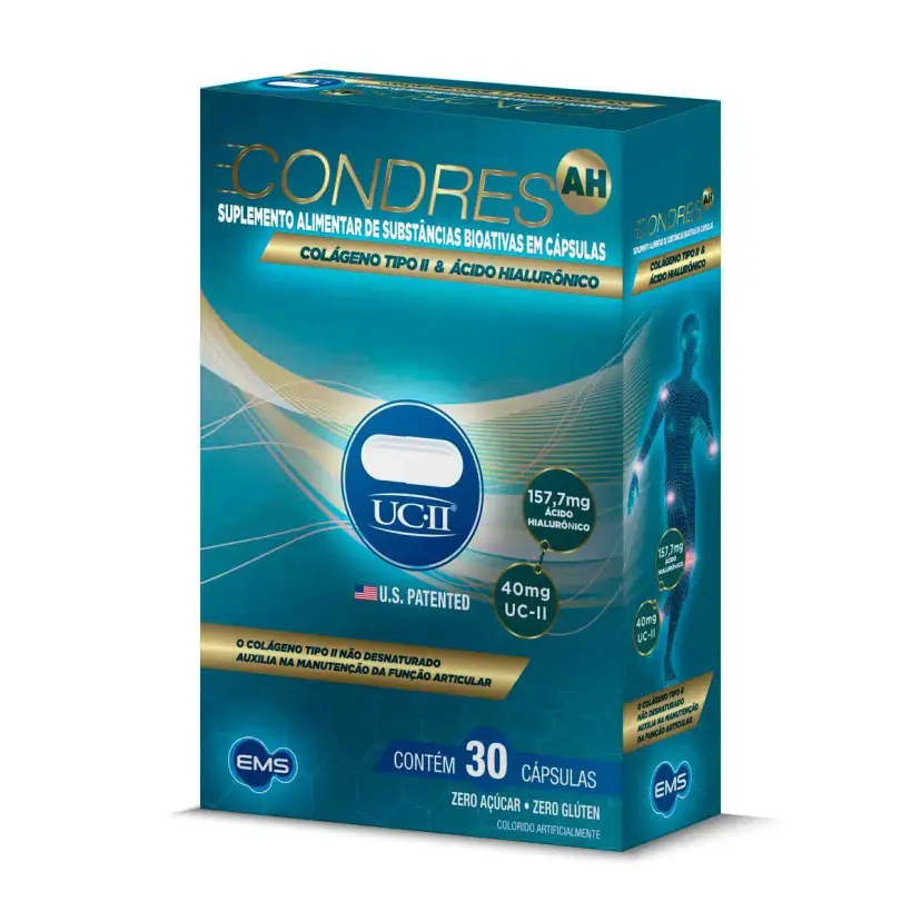 Suplemento Alimentar Condres Ah Ems - 30 Cápsulas